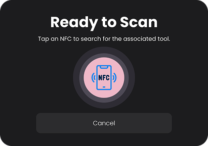 NFC Scan Modal